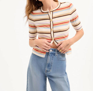 Veronica Beard - Brendan Striped Cardigan