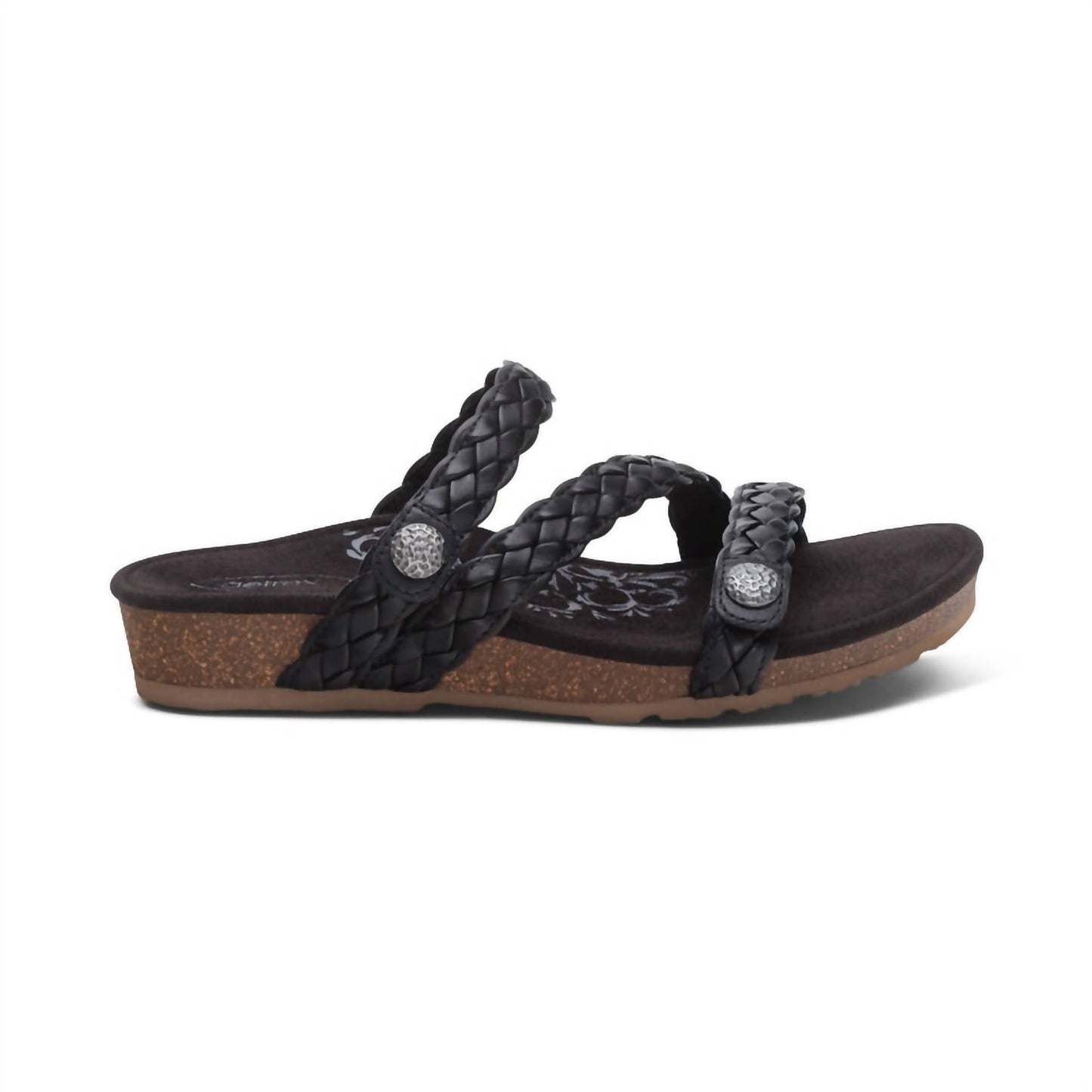 Aetrex - Women's Josie Braided Slide Sandals