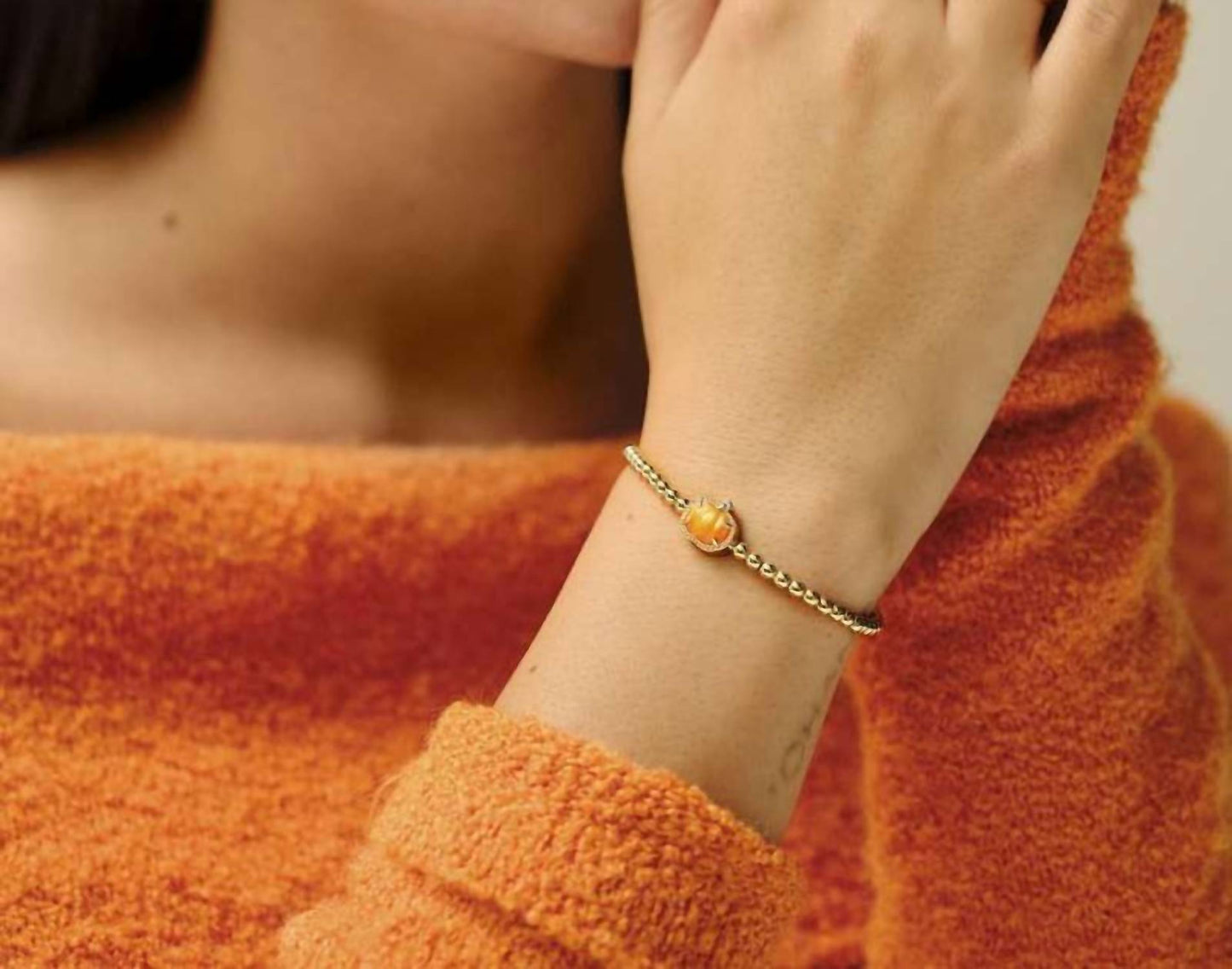Kendra Scott - Women's Pumpkin Stretch Bracelet