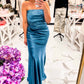 Amoris - Women's All Eyes On You Ruched Dress