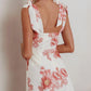 One And Only Collective - Floral Tied Mini Dress