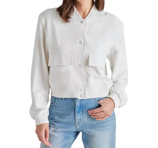 Steve Madden - Ardine Linen-blend Bomber Jacket