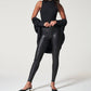 Spanx - Petite Faux Leather Leggings