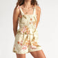 Billabong - Hold Tight Floral-print Smocked Romper
