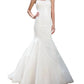 Justin Alexander - Beaded Lace Mermaid Dress