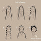 Mane Label Hair Co - The Original Sway Heatless Curling Velour Ribbon Hair Wrap