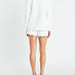 English Factory - Scallop Hem Shorts