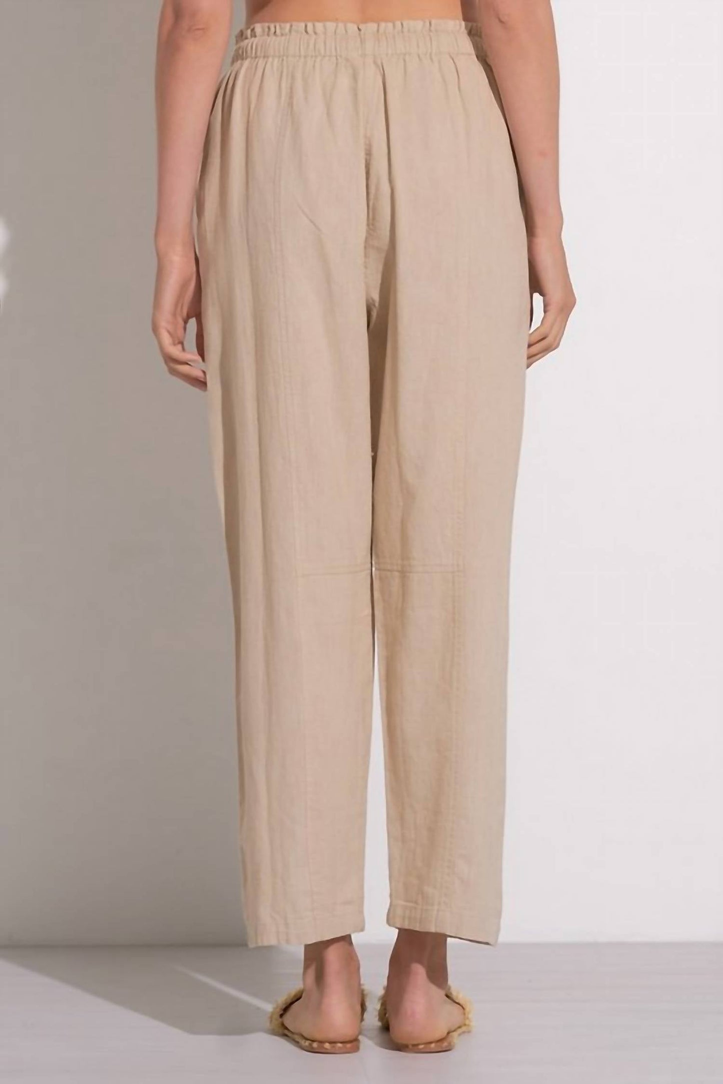 Elan - Liora Linen Drawstring Pants