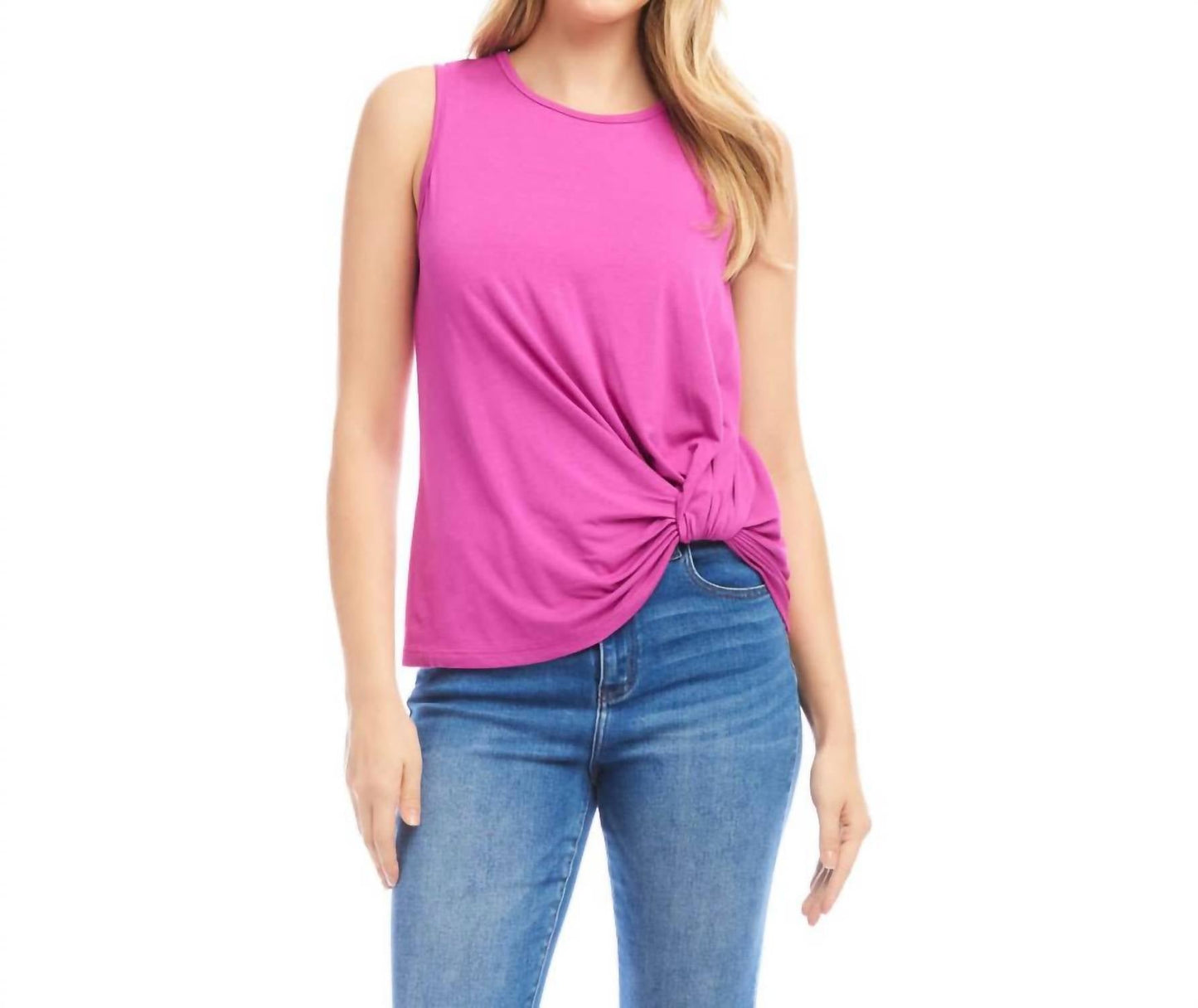 Karen Kane - Sleeveless Pick-Up Top