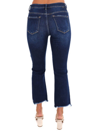 Risen - High Rise Slim Straight Jeans