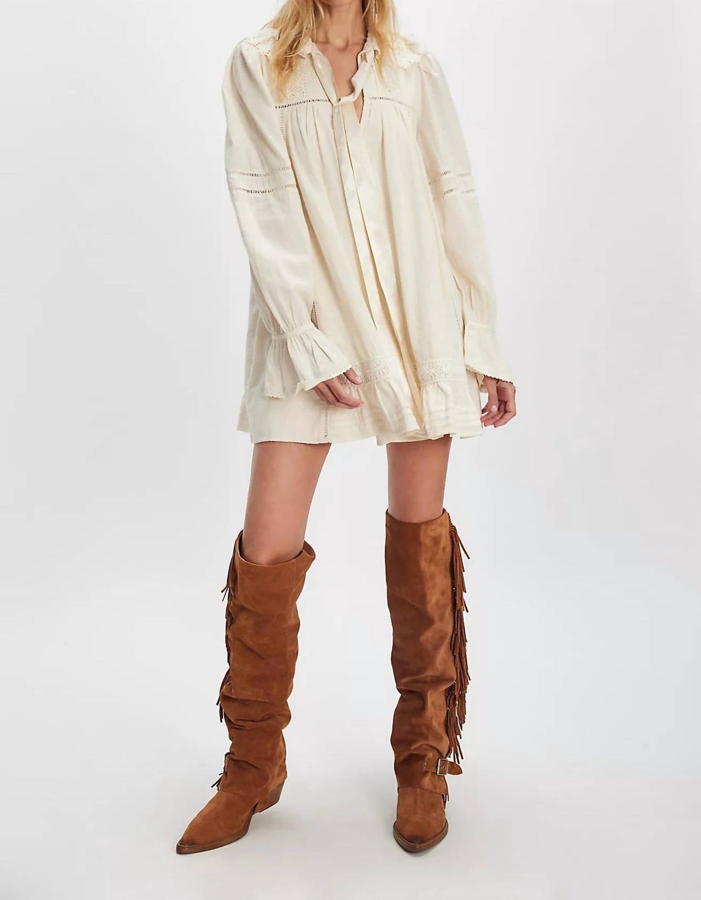 Free People - Tea Time Mini Dress