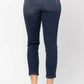 Judy Blue - Mid Rise Cropped Relaxed Denim Jeans