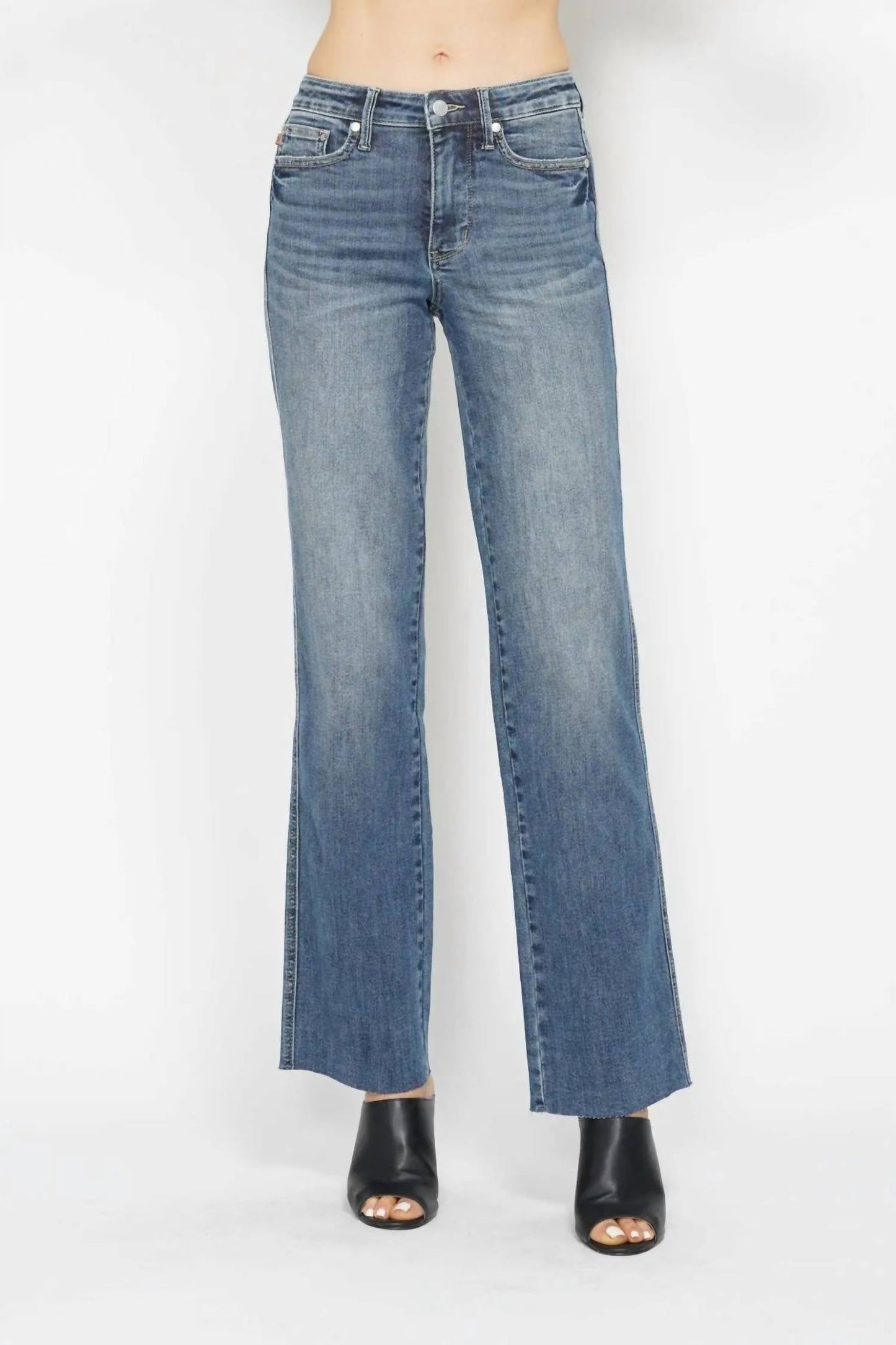 Judy Blue - Mid-Rise Tummy Control Vintage Straight Leg Jean