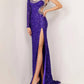 Aleta - One Shoulder Design Full Sequin Dress