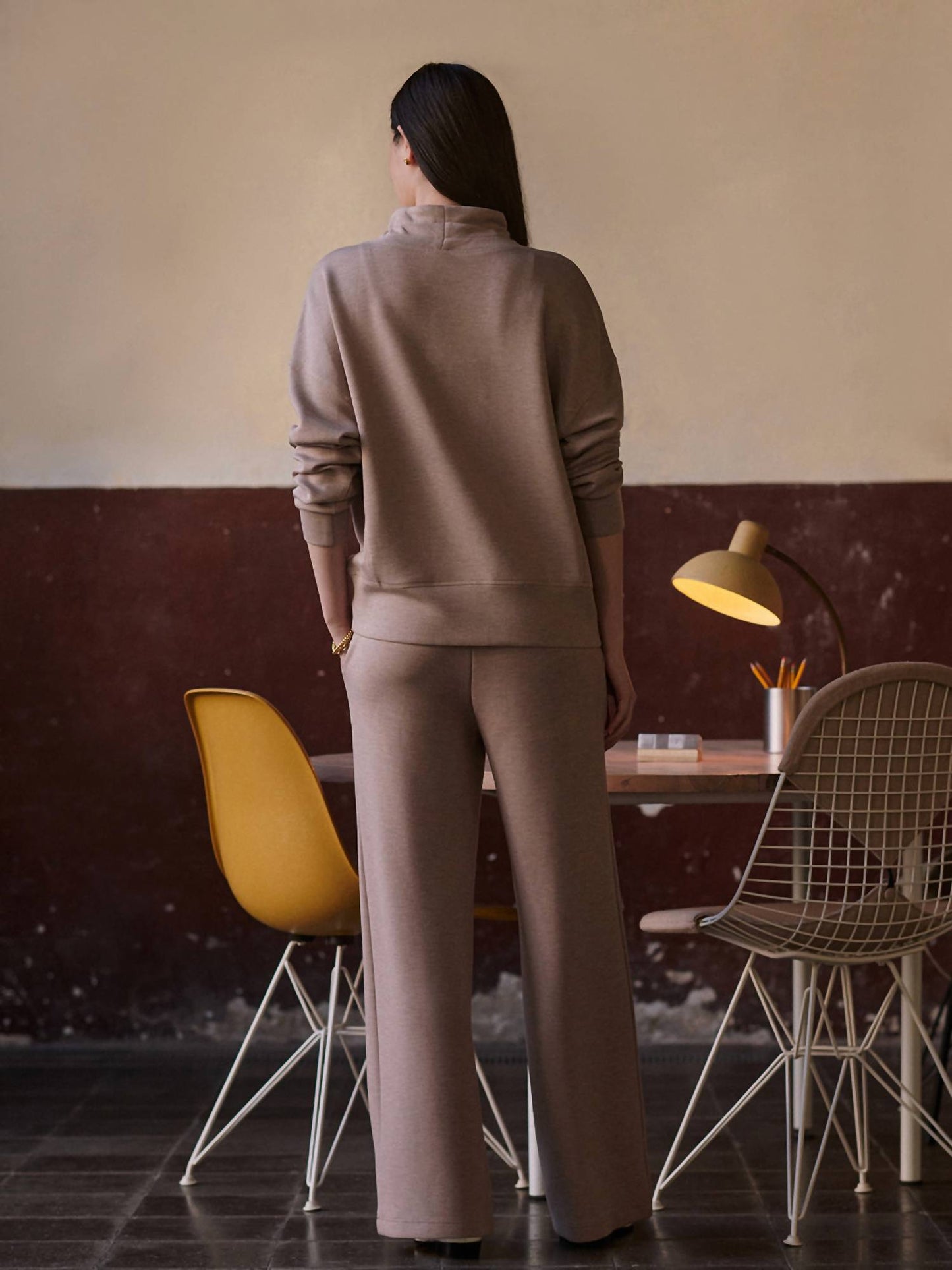 Varley - Oakdale Mock Neck Sweatshirt