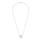 Diana M Jewels - Women's Lab Grown Diamond Solitaire Pendant Heart Necklace