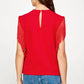 Tcec - Fringe Detail Top