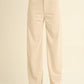 Miou Muse - Mixed Corduroy With Pocket Pants