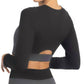 Akalia - Alisha Color Block Activewear Long Sleeve Top