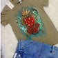 One24Rags - Sacred Heart Heather Tee