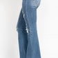 Judy Blue - Mid-Rise Button Flare Jean