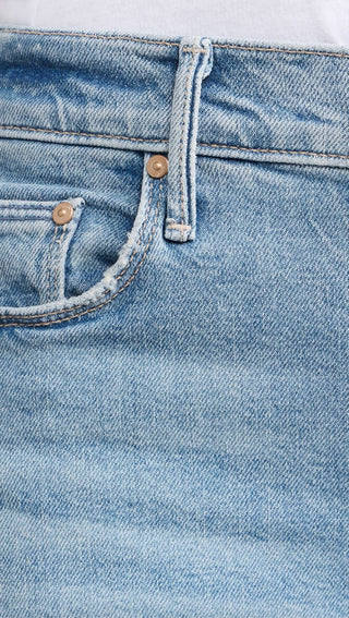 Mother - Highr Rise Twister Skimp Wide Leg Jeans