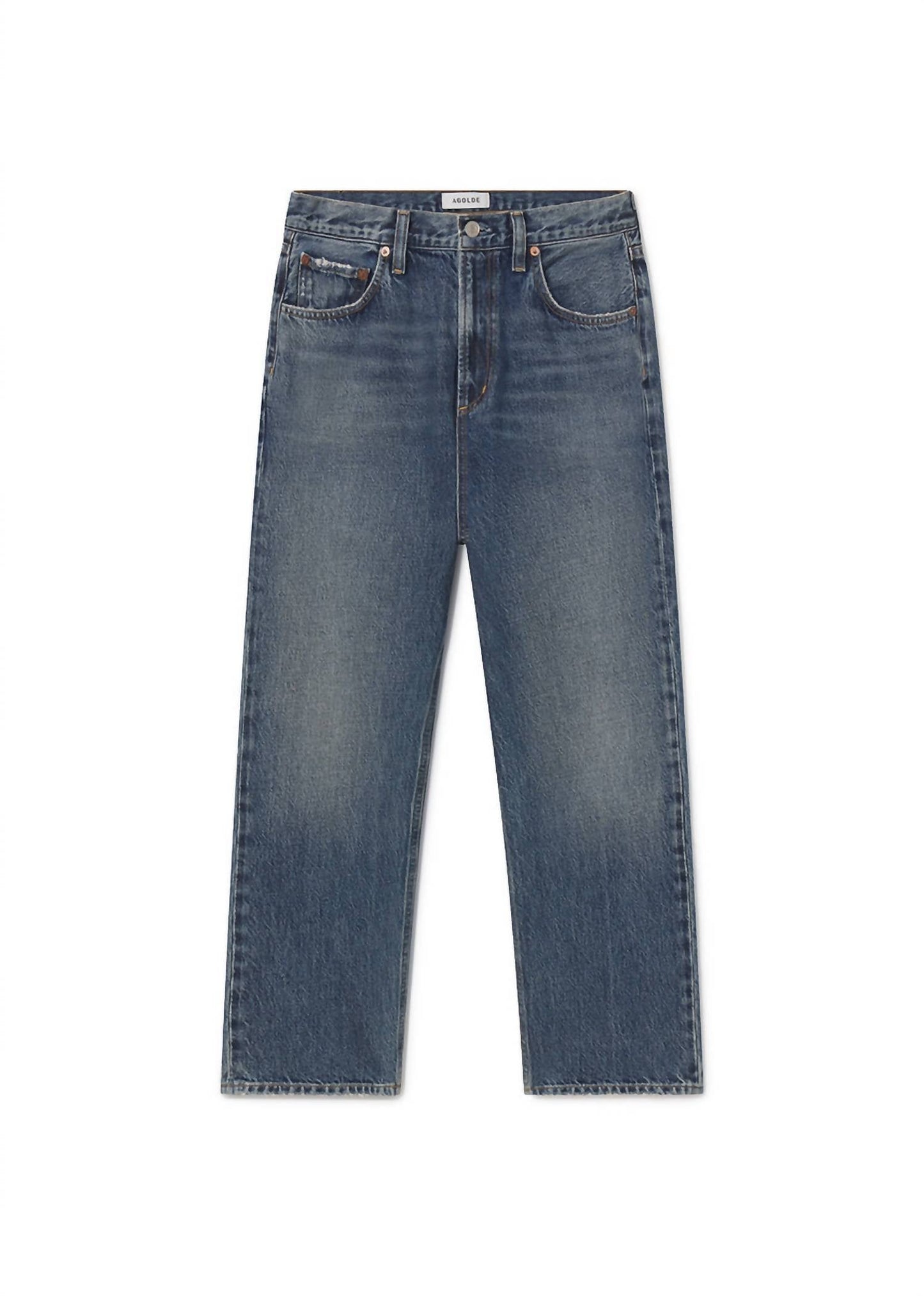 Agolde - Valen Mid Rise Vintage Straight Jeans