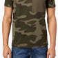 Sean John Men's Zip Pocket Flight T-Shirt Green Size Large