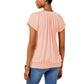 JM Collection Women's Blouson T-Shirt Casabella Size Small