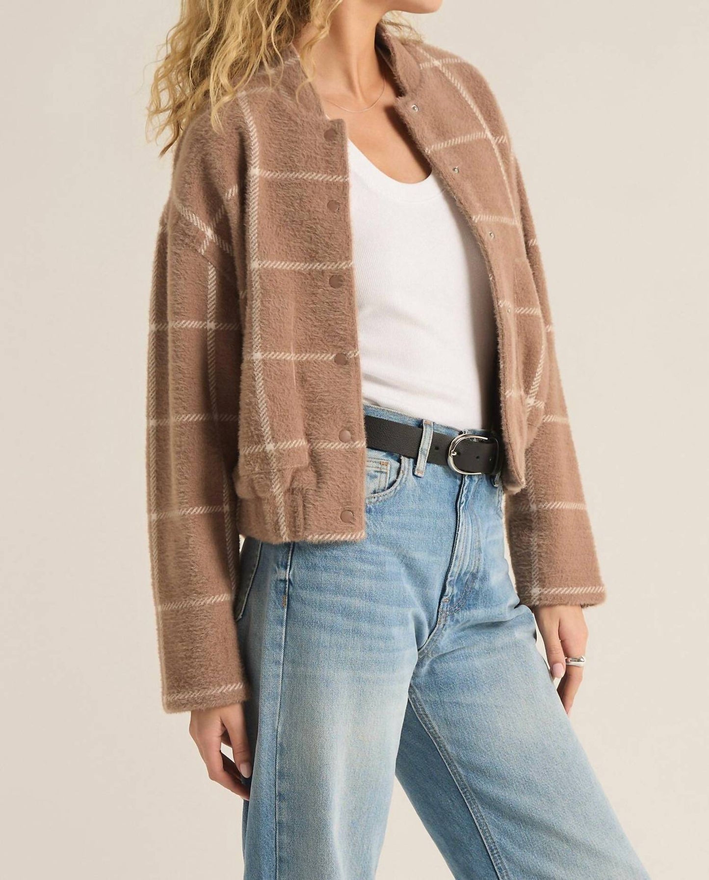Z Supply - Lex Plaid Bomber Jacket