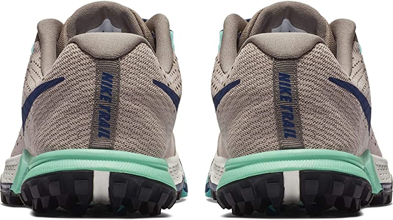 Nike Women's Air Zoom Terra Kiger 4 Running Shoes Taupe/Blue/Brown