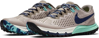 Nike Women's Air Zoom Terra Kiger 4 Running Shoes Taupe/Blue/Brown