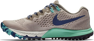 Nike Women's Air Zoom Terra Kiger 4 Running Shoes Taupe/Blue/Brown