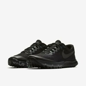 Nike Women's Air Zoom Terra Kiger 4 Running Shoes Black/Grey