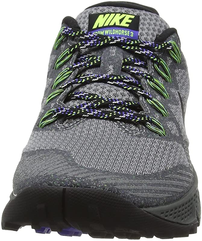 Nike Women's Air Zoom Wildhorse 3 Running Shoes Grey/Black