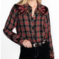 Johnny Was - PUFF SLEEVE WESTERN SHIRT