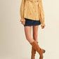 &Merci - Ruffled Smocked Embroidered Blouse