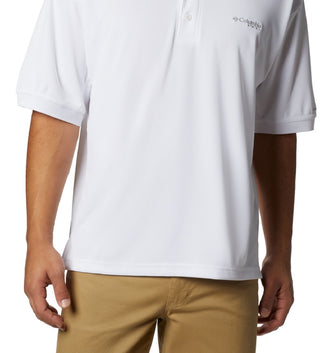 Columbia Men's Perfect Cast Polo White Size Small