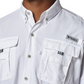Columbia Men's Bahama Ii Long Sleeve Shirt White Size XX-Large