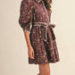 &Merci - Blanket Stitch Floral Mini Dress