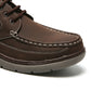 Aston Marc Men's Lace Up Comfort Casual Shoes Brown Size 9 M