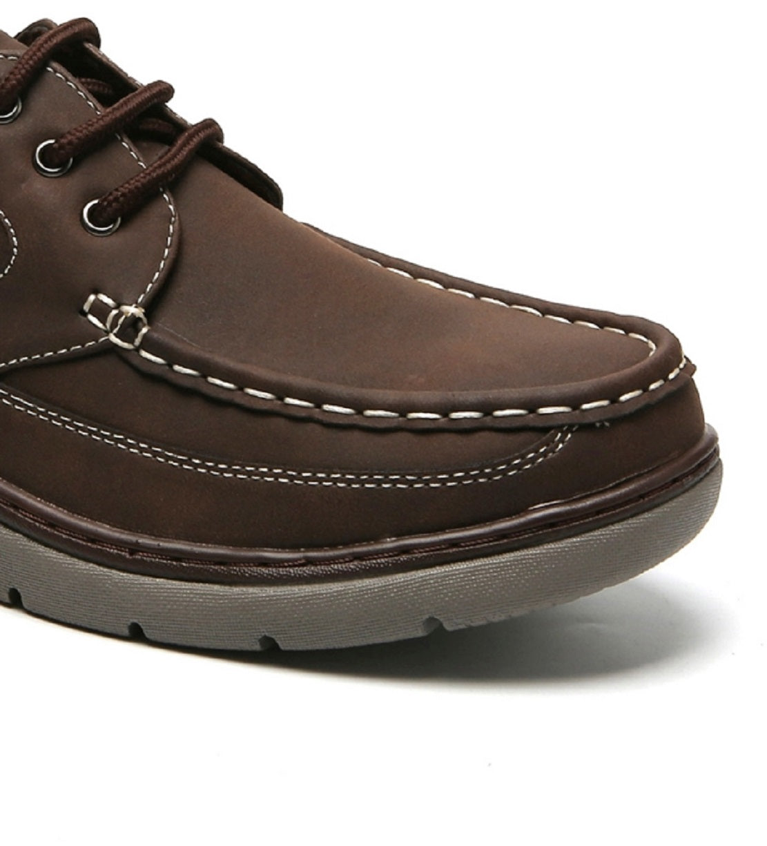 Aston Marc Men's Lace Up Comfort Casual Shoes Brown Size 9 M