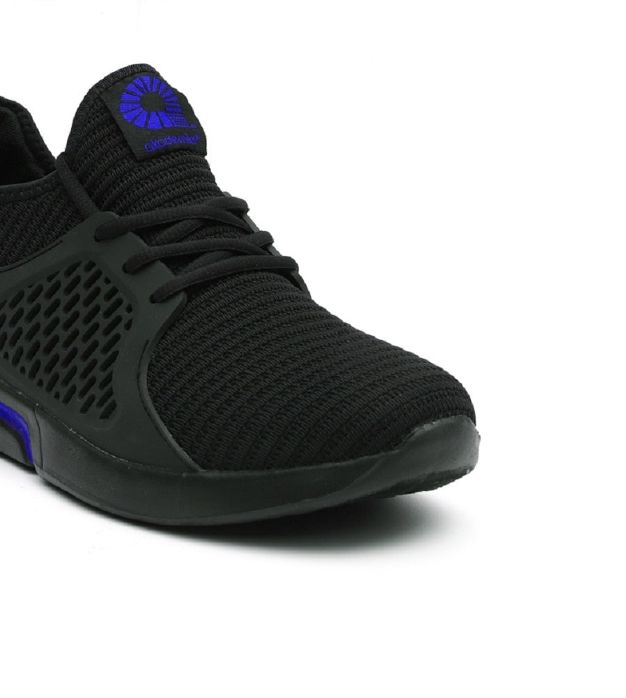 Akademiks Men's Fast 2 0 Knit Jogger Sneakers Black Size 9 M