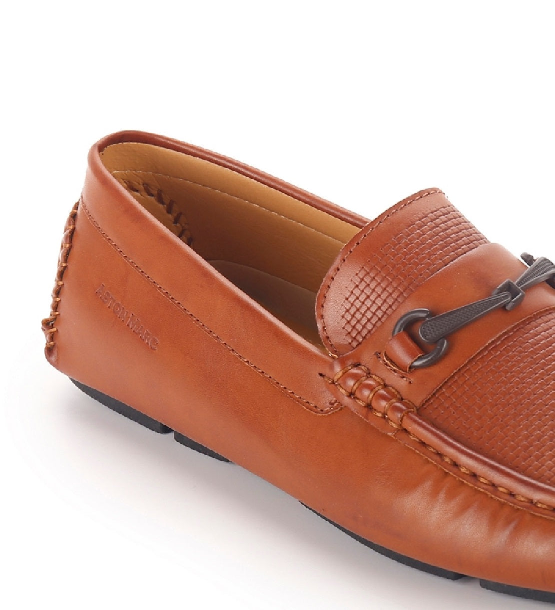 Aston Marc Men's Bit Driving Shoes Shoes Brown Size 9 M