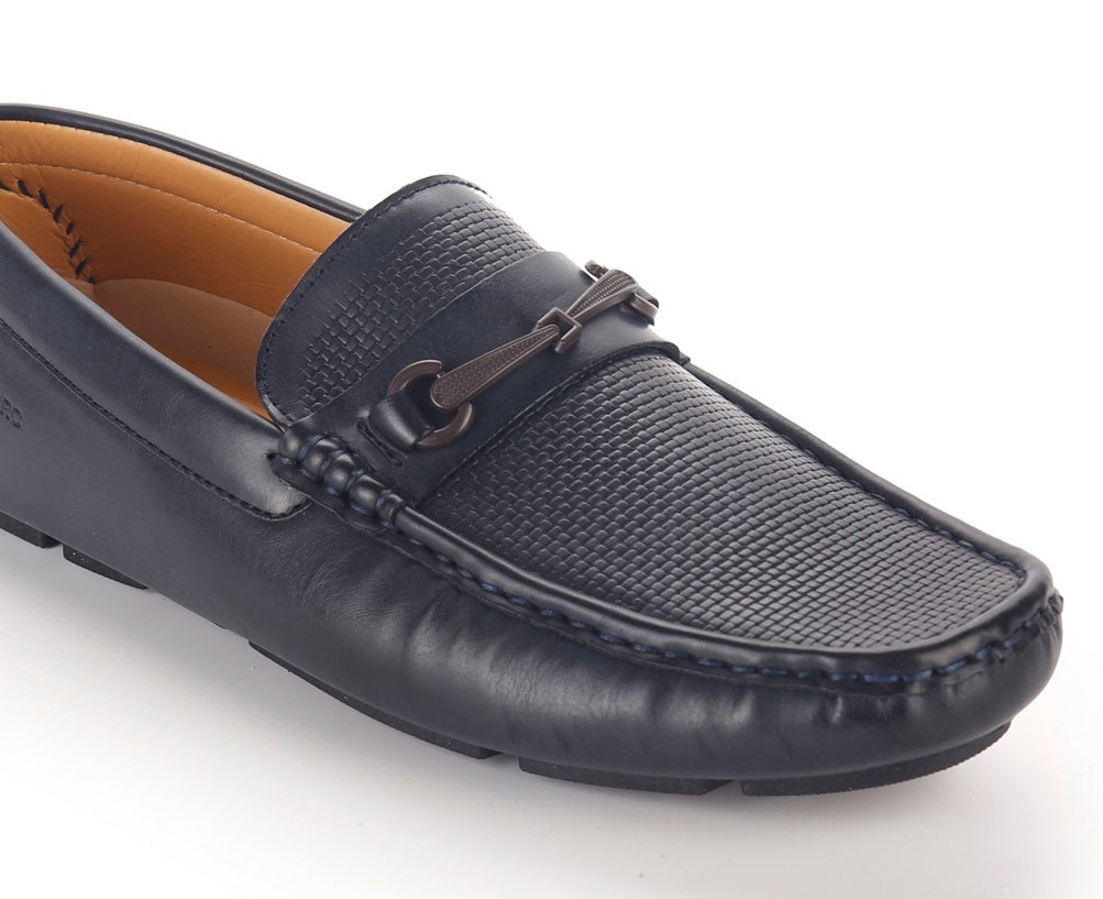 Aston Marc Men's Bit Driving Shoes Blue Size 12 M