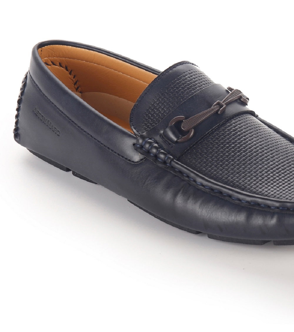Aston Marc Men's Bit Driving Shoes Blue Size 12 M