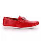 Aston Marc Men's Perforated Classic Driving Shoes Red Size 13 M