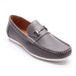 Aston Marc Men's Perforated Classic Driving Shoes Gray Size 8.5 M