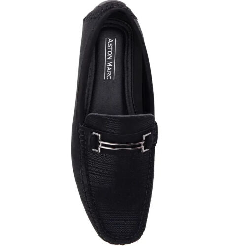 Aston Marc Men's Fashion Driving Shoes Black Size 9 M