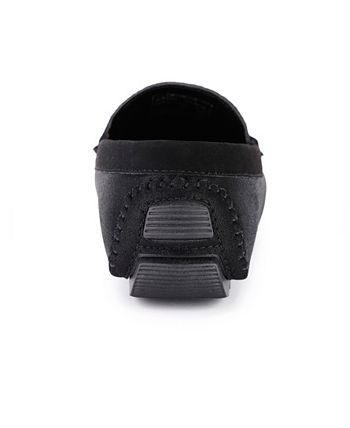 ASTON MARC Men's Clubber Bit Driving Shoes Black Size10